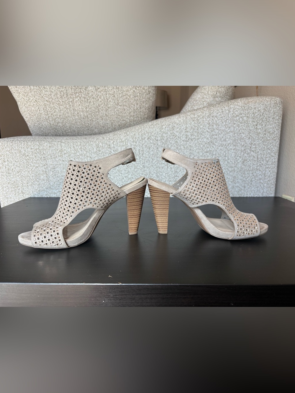 Jennifer Lopez JLo Scarlett Blush Cutout Heels